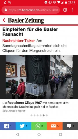 2019 Fasnacht BaZ